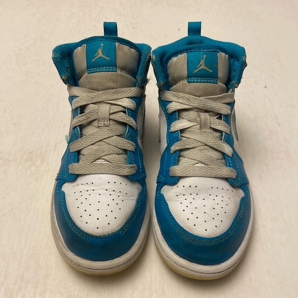 NIKE Air Jordan 1 Mid DQ8424-400 Size 12.5C Kid’s Shoes - Picture 1 of 8